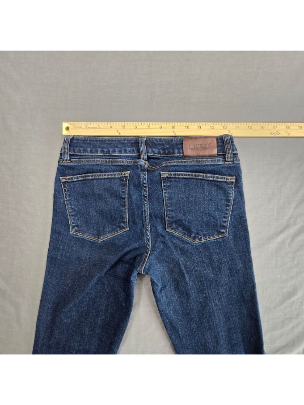 Lauren Ralph Lauren Womens Size 2 Modern Skinny Jeans Blue Stretch Denim - Picture 7 of 7
